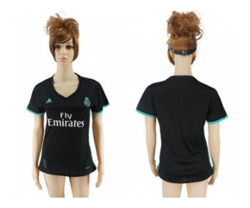 Women's Real Madrid Blank Away Soccer Club Jersey1