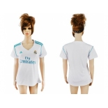 Women's Real Madrid Blank Home Soccer Club Jersey2