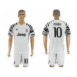 Juventus #10 Pogba SEC Away Soccer Club Jersey