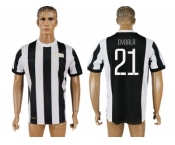 Juventus #21 Dybala 120th Anniversary Soccer Club Jersey
