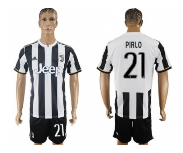 Juventus #21 Pirlo Home Soccer Club Jersey 1
