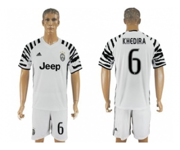 Juventus #6 Khedira SEC Away Soccer Club Jersey