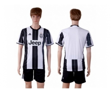 Juventus Blank Home Soccer Club Jersey 5