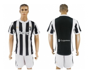 Juventus Blank White Soccer Club Jersey