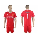 Liverpool #1 Klopp Red Home Soccer Club Jersey