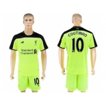 Liverpool #10 Coutinho Sec Away Soccer Club Jersey