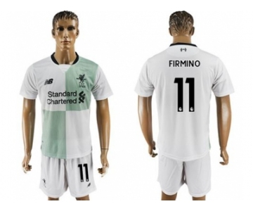 Liverpool #11 Firmino Away Soccer Club Jersey1