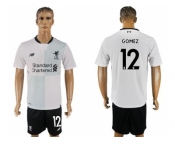 Liverpool #12 Gomez Away Soccer Club Jersey