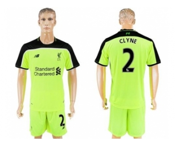 Liverpool #2 Clyne Sec Away Soccer Club Jersey