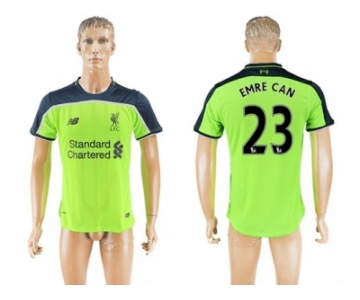 Liverpool #23 Emre Can Sec Away Soccer Club Jersey1