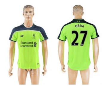 Liverpool #27 Origi Sec Away Soccer Club Jersey1
