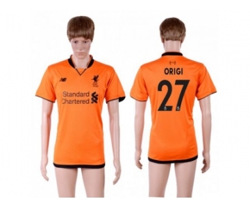 Liverpool #27 Origi Sec Away Soccer Club Jersey