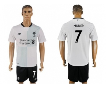 Liverpool #7 Milner Away Soccer Club Jersey