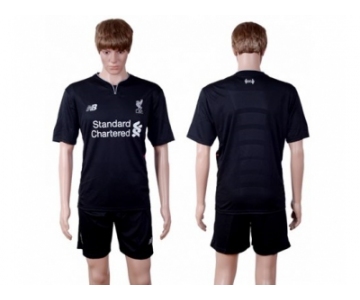 Liverpool Blank Away Soccer Club Jersey4