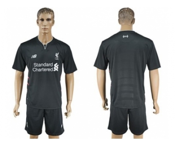 Liverpool Blank Away Soccer Club Jersey5