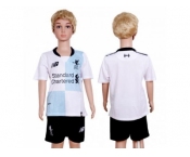 Liverpool Blank Away Kid Soccer Club Jersey