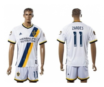 Los Angeles Galaxy #11 Zardes Home Soccer Club Jersey