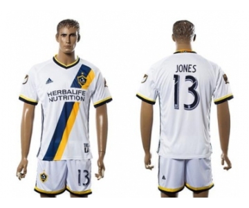 Los Angeles Galaxy #13 Jones Home Soccer Club Jersey