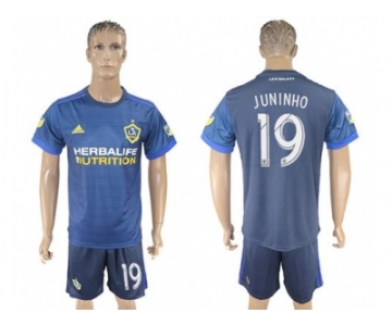 Los Angeles Galaxy #19 Juninho Away Soccer Club Jersey