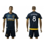 Los Angeles Galaxy #8 Gerrard Away Soccer Club Jersey 2