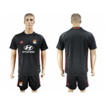 Lyon Blank Green Goalkeeper Soccer Club Jersey1