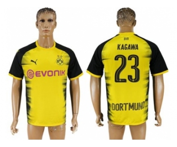 Dortmund #23 Kagawa Yellow Soccer Club Jersey