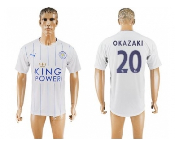 Leicester City #20 Okazaki SEC Away Soccer Club Jersey