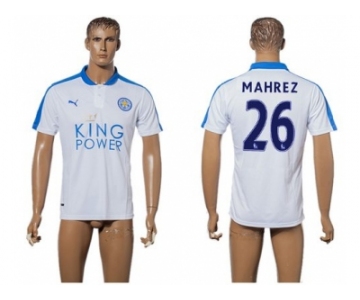 Leicester City #26 Mahrez SEC Away Soccer Club Jersey 3