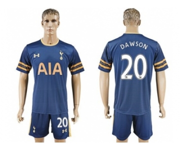 Tottenham Hotspur #20 Dawson Away Soccer Club Jersey