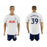 Tottenham Hotspur #39 Harrison White Blue Soccer Club Jersey