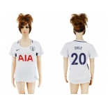 Women's Tottenham Hotspur #20 Dele Home Soccer Club Jersey