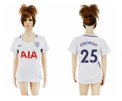 Women's Tottenham Hotspur #25 ONOMAH Home Soccer Club Jersey