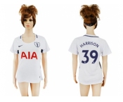 Women's Tottenham Hotspur #39 Harrison Home Soccer Club Jersey