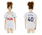 Women's Tottenham Hotspur #40 Glover Home Soccer Club Jersey