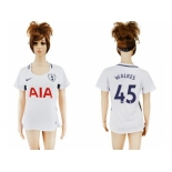 Women's Tottenham Hotspur #45 Walkes Home Soccer Club Jersey