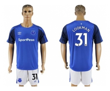 Everton #31 Lookman Home Soccer Club Jersey