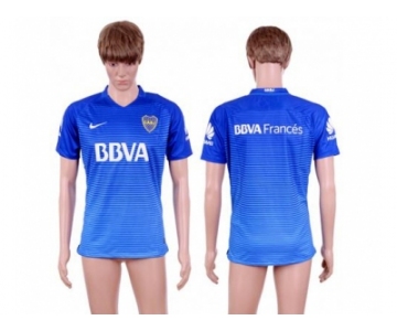 Boca Juniors Blank Sec Away Soccer Club Jersey1