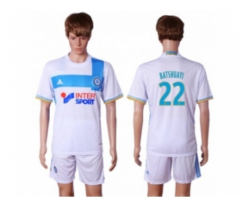 Marseille #22 Batshuayi Home Soccer Club Jersey1
