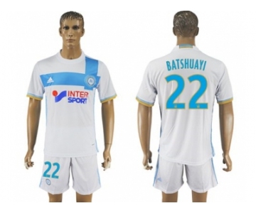 Marseille #22 Batshuayi Home Soccer Club Jersey2