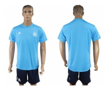 Marseille Blank Away Soccer Club Jersey