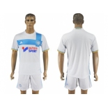 Marseille Blank Home Soccer Club Jersey2