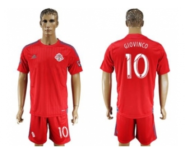 Toronto FC #10 Giovinco Home Soccer Club Jersey2