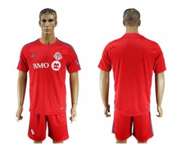 Toronto FC Blank Home Soccer Club Jersey3