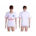 Hamburg Blank Home Soccer Club Jersey1