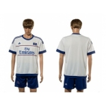 Hamburg Blank Home Soccer Club Jersey