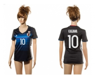 Women's Japan #10 Kagawa Home Soccer Country Jersey