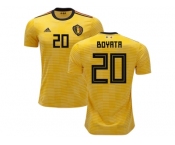 Belgium #20 Boyata Away Soccer Country Jersey