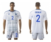 Bosnia Herzegovina #2 Cocalic Away Soccer Country Jersey