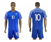 Holland #10 Wijnaldum Away Soccer Country Jersey