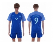 Holland #9 V.Persie Away Soccer Country Jersey